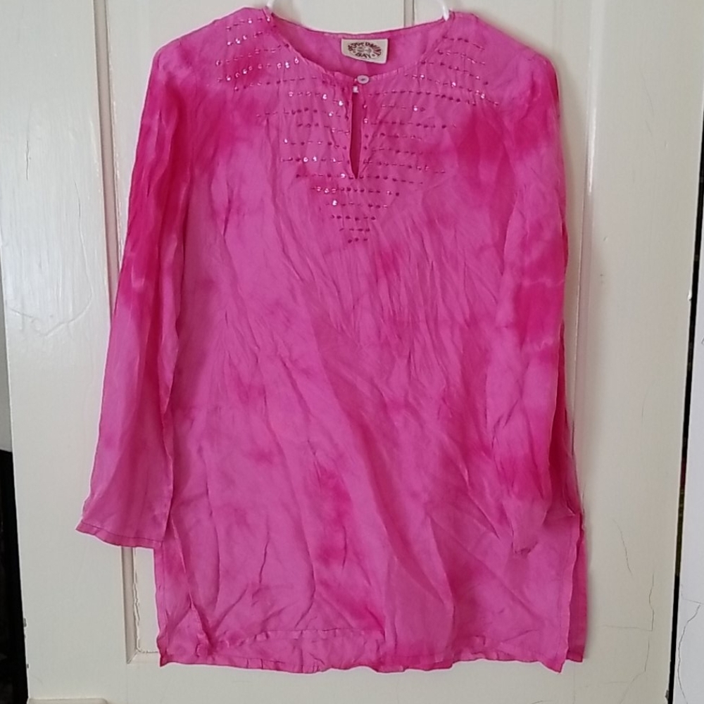 Peppermint bay tie dye top